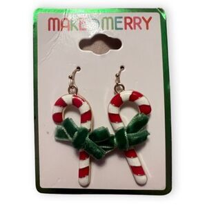 🤯5/$20🤯 NWT Candy Cane Earrings